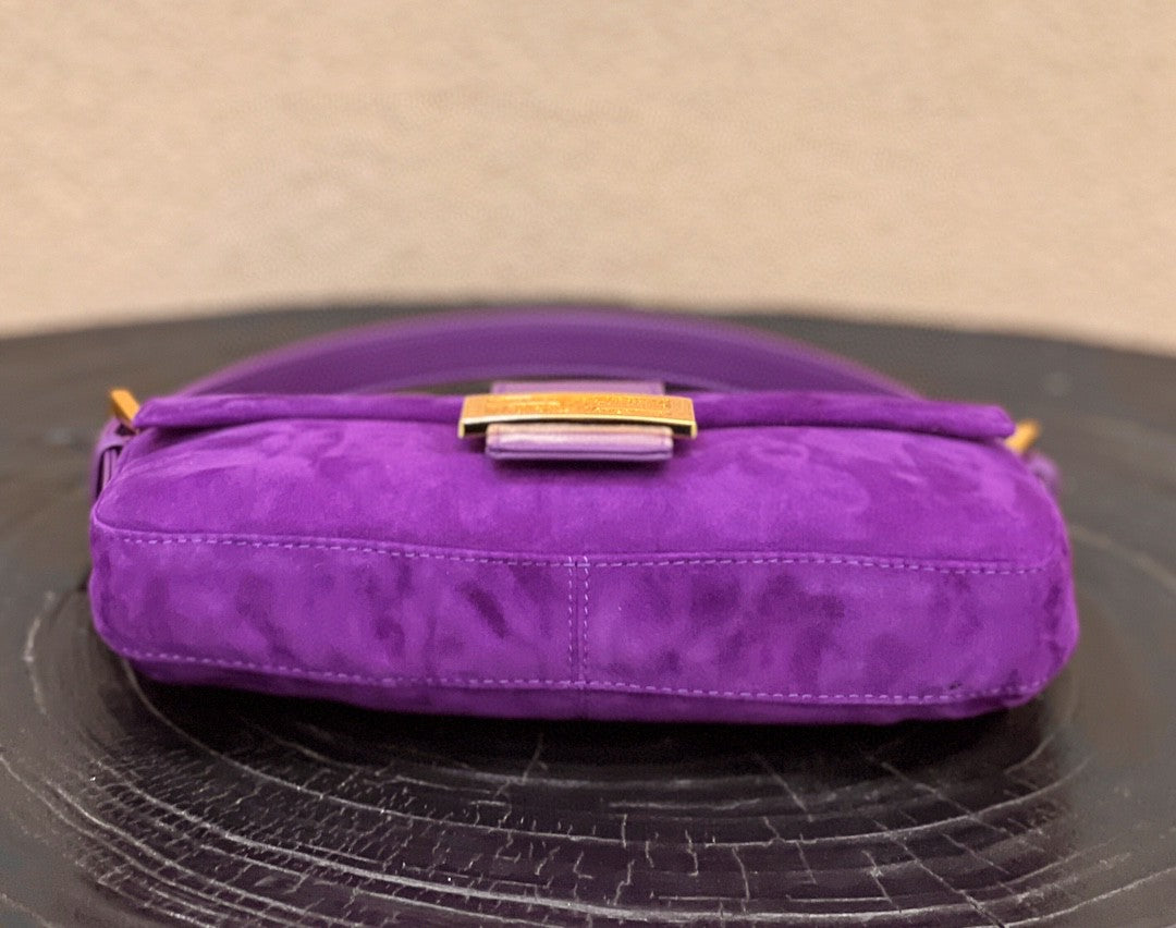 FI Baguette Purple Bag For Woman 25cm/9.5in