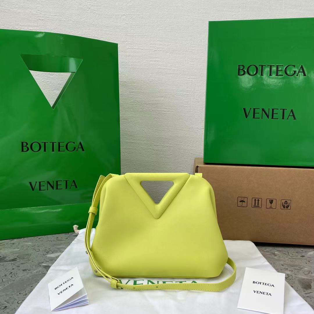 BV Point Yellow, For Women, Women’s Bags 8.6in/22cm 658476VCP403458