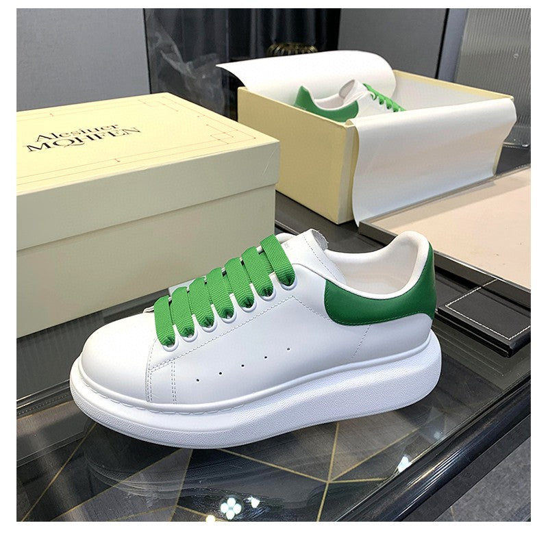 Alexander McQueen Oversized Sneaker White/Green For Men