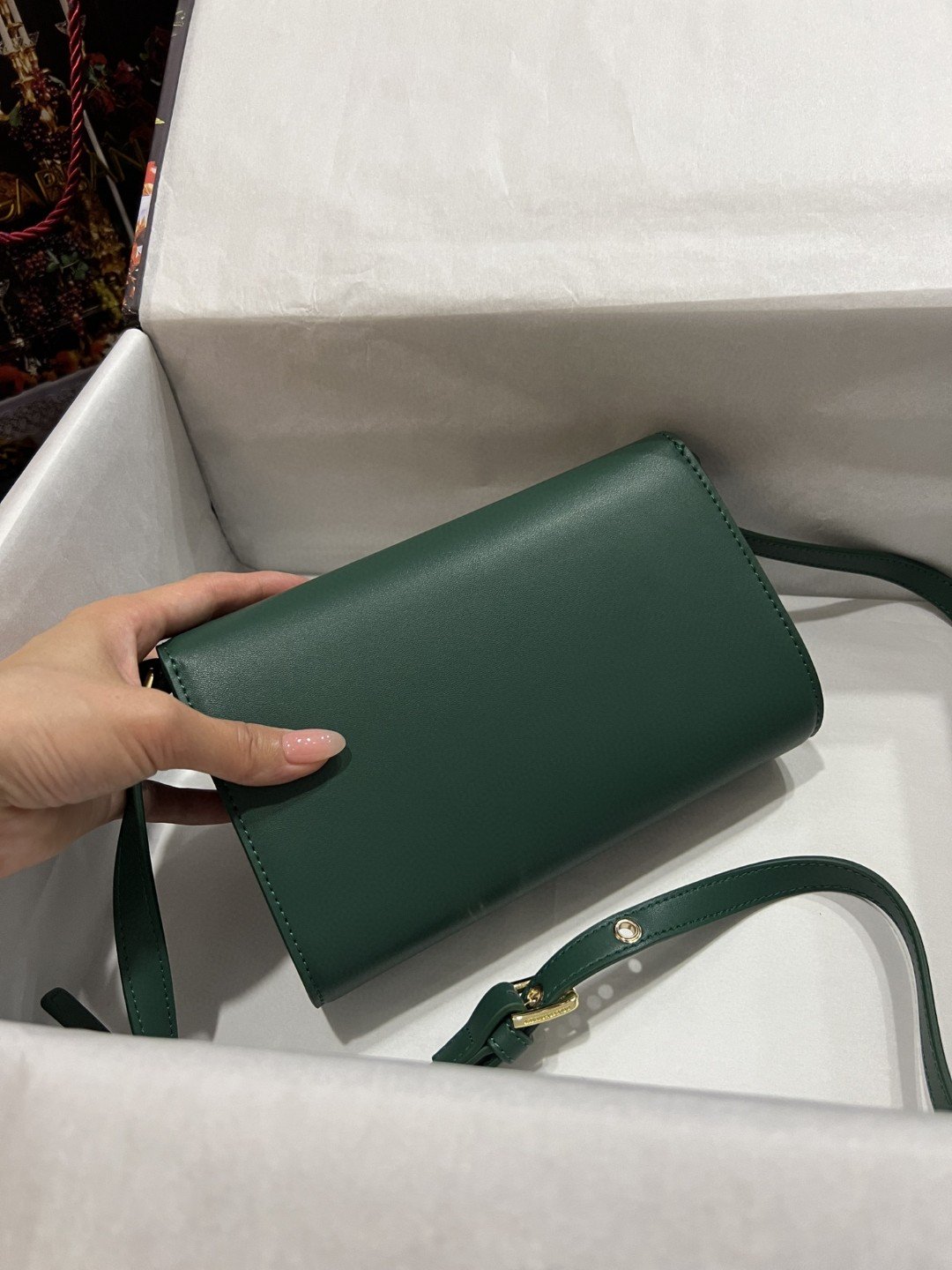 DG 3.5 Clutch Green For Women 8.3in/21cm DG 