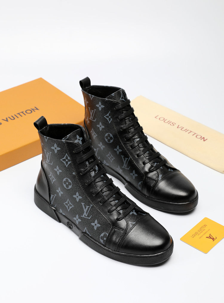 VO - LUV High CEnogram Black Boot Sneaker