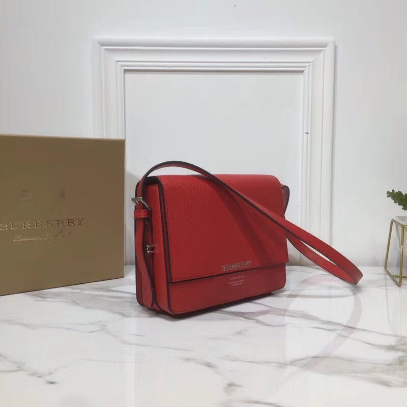 BB Grace Flap Bag Small Red For Women, Bags 7.5in/19cm