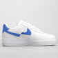 VO - AF1 White red blue snake pattern