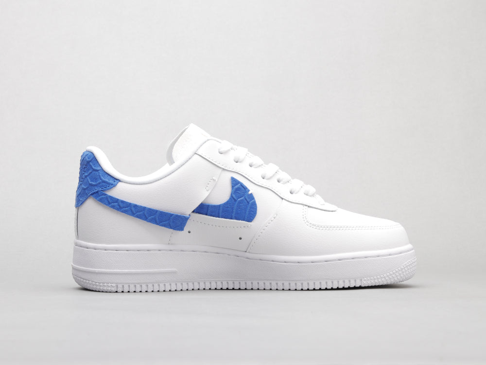 VO - AF1 White red blue snake pattern