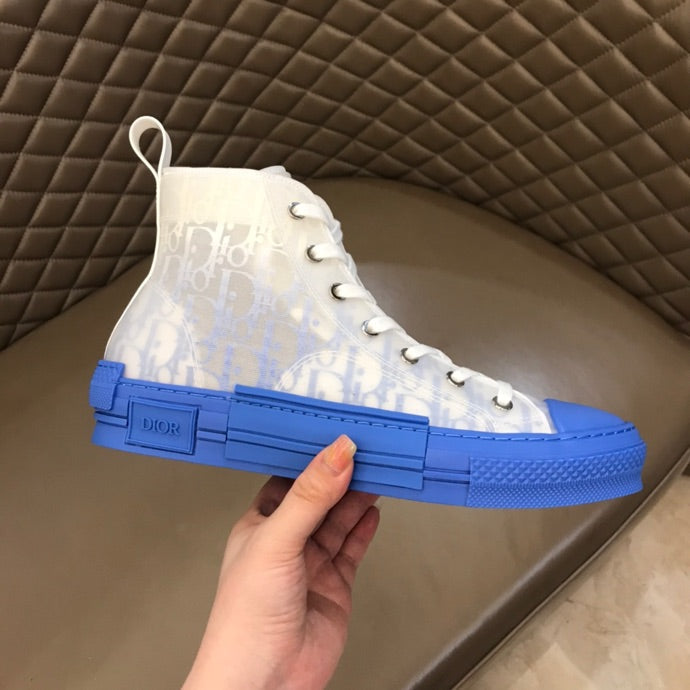 VO - DIR B23 Oblique Gradient Blue  HIGH-TOP SNEAKER