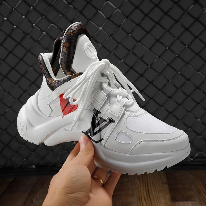 VO - LUV Archlight White Brown Sneaker