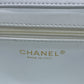 ChanelMini Flap Bag Top Handle White For Women 7.5in/19cm