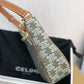 CE Ava Bag In Triomphe Canvas Green For Women 9in/23cm