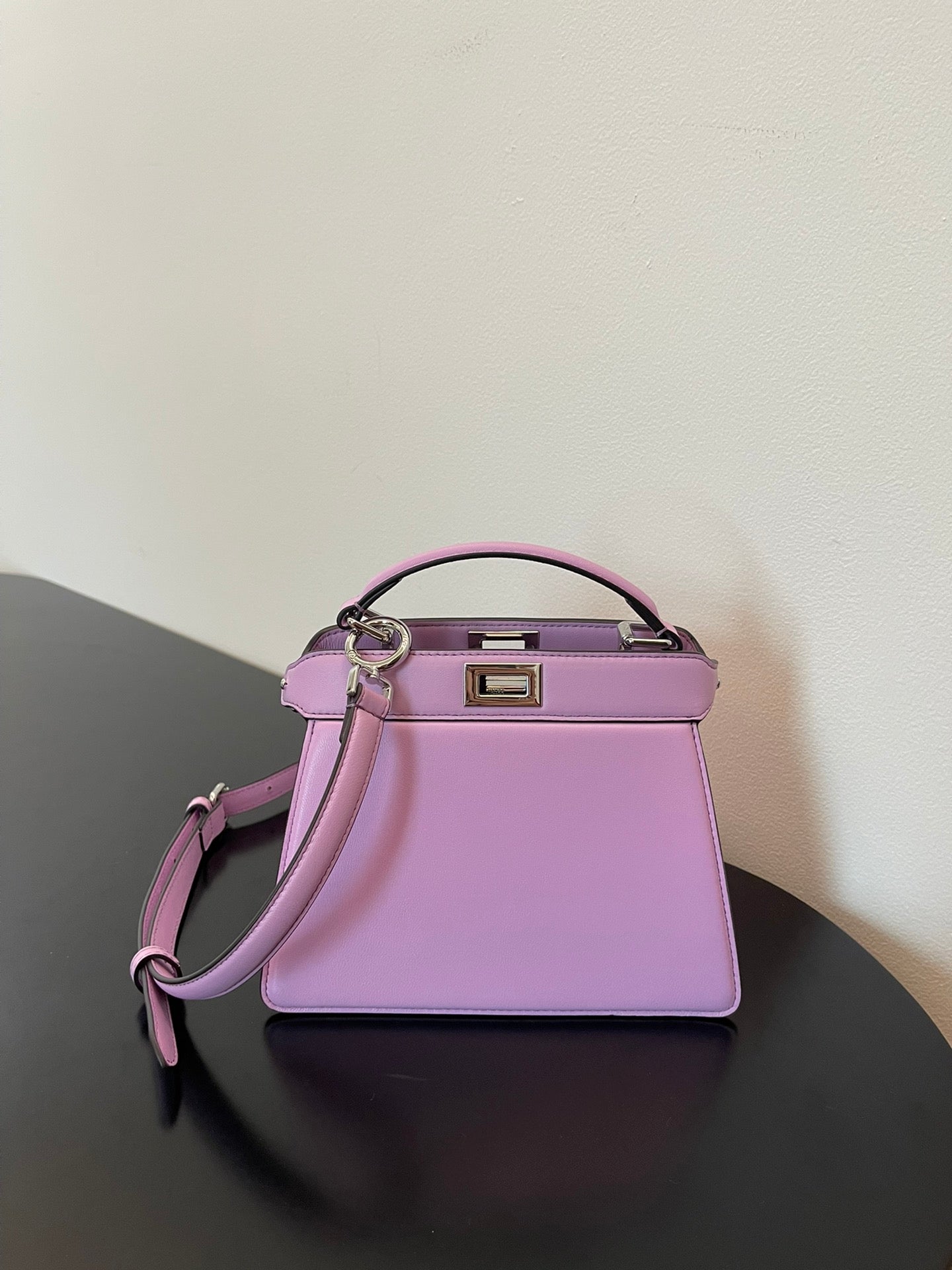 FI Peekaboo ISeeU Petite Light Purple Small Bag For Woman 20cm/8in