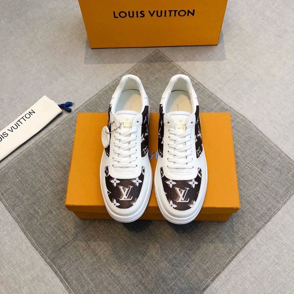 VO - LUV Casual Low White Brown Sneaker