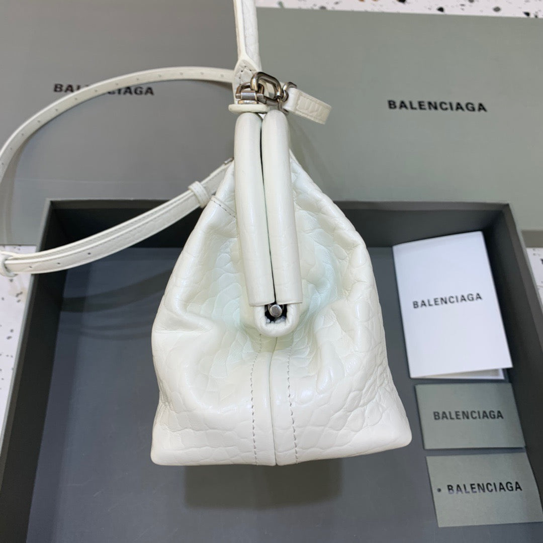 Balen Small Editor  Bag In White, For Women,  Bags 13in/33cm