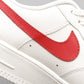 VO - AF1 retro white red low top