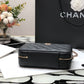 ChanelMini Camera Case Black For Women 7.4in/19cm