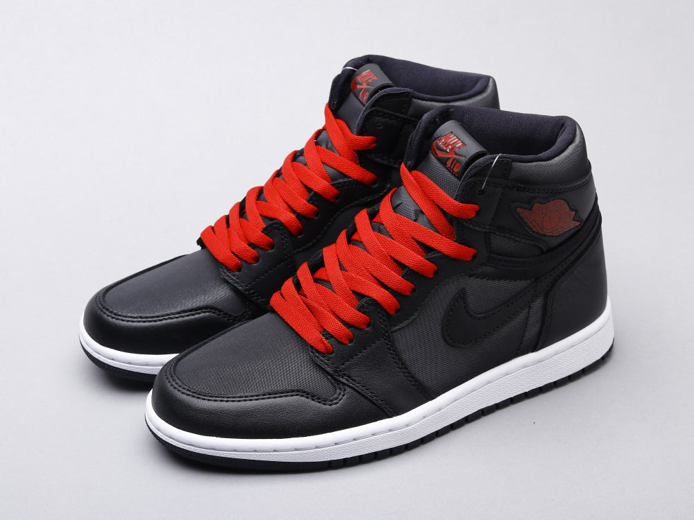 VO - AJ1 black and red silk