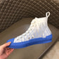 VO - DIR B23 Oblique Gradient Blue  HIGH-TOP SNEAKER