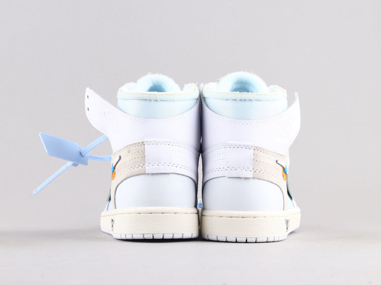 VO -OW x AJ1 Pure White