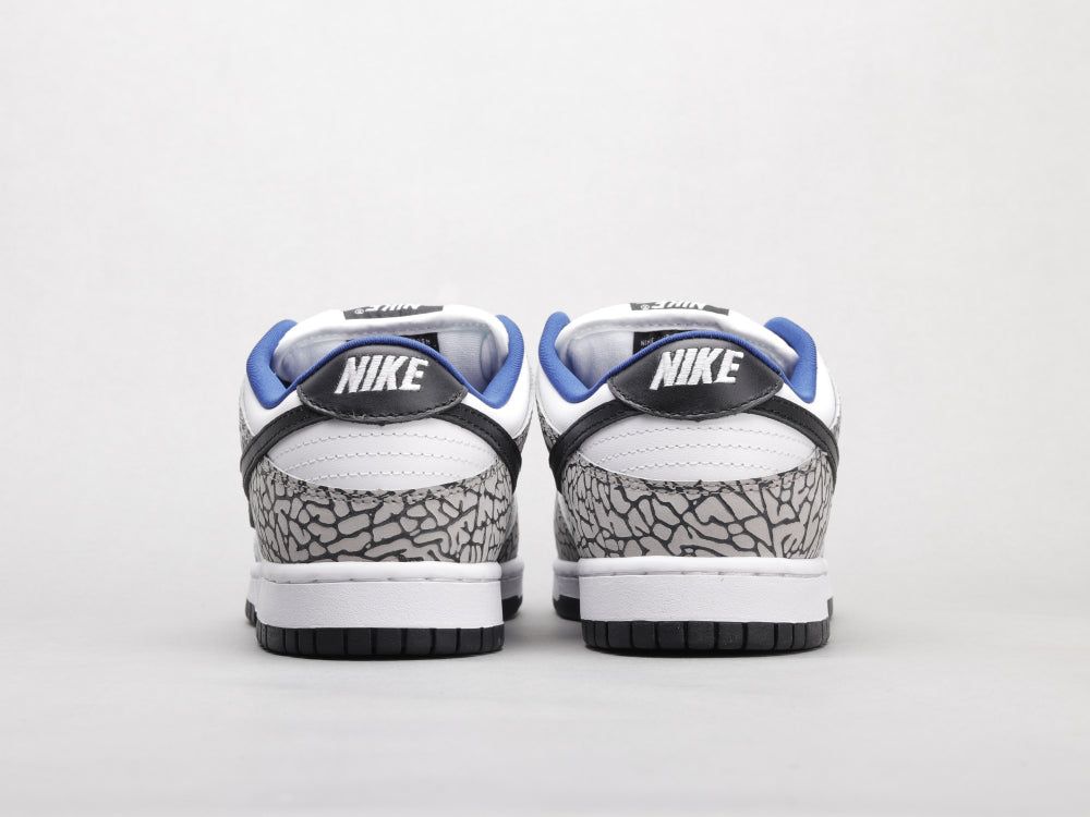 VO -"NKE Dunk SB Low Sup White Cement"