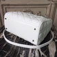 DI Medium Lady Bag White Silver Hardware For Women 24cm/9in CD M0565BNGE_M030