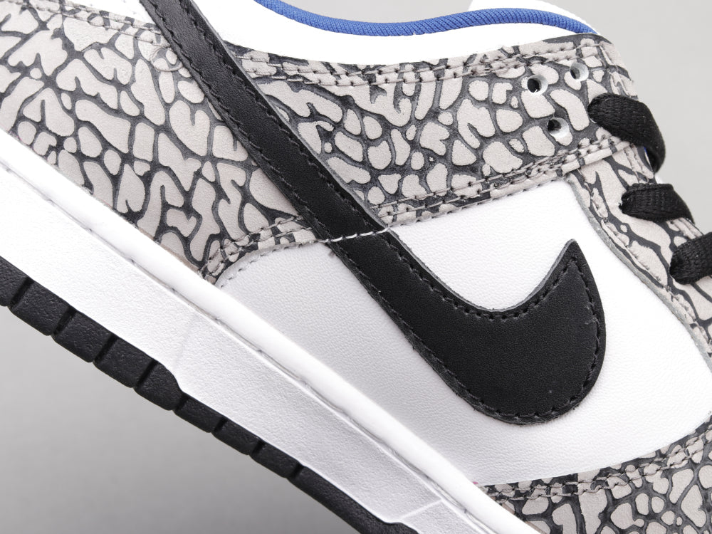 VO -"NKE Dunk SB Low Sup White Cement"