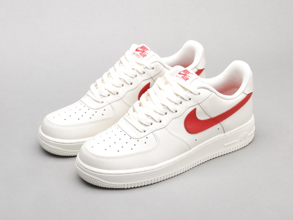 VO - AF1 retro white red low top