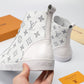 VO - LUV High CEnogram White Boot Sneaker