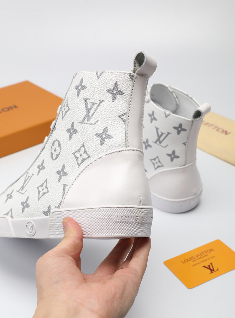 VO - LUV High CEnogram White Boot Sneaker