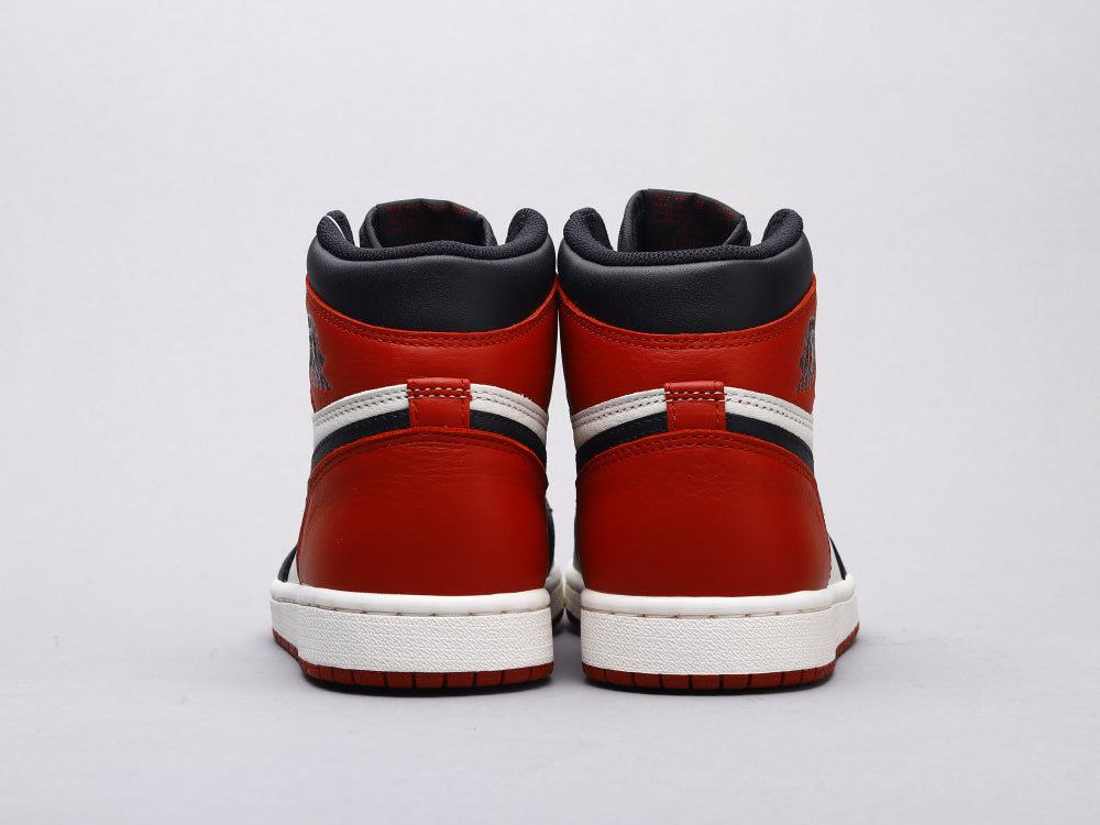 VO - AJ1 black red toe