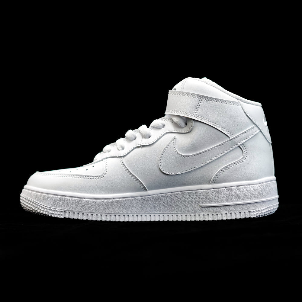 VO - AF1 pure white mid-top