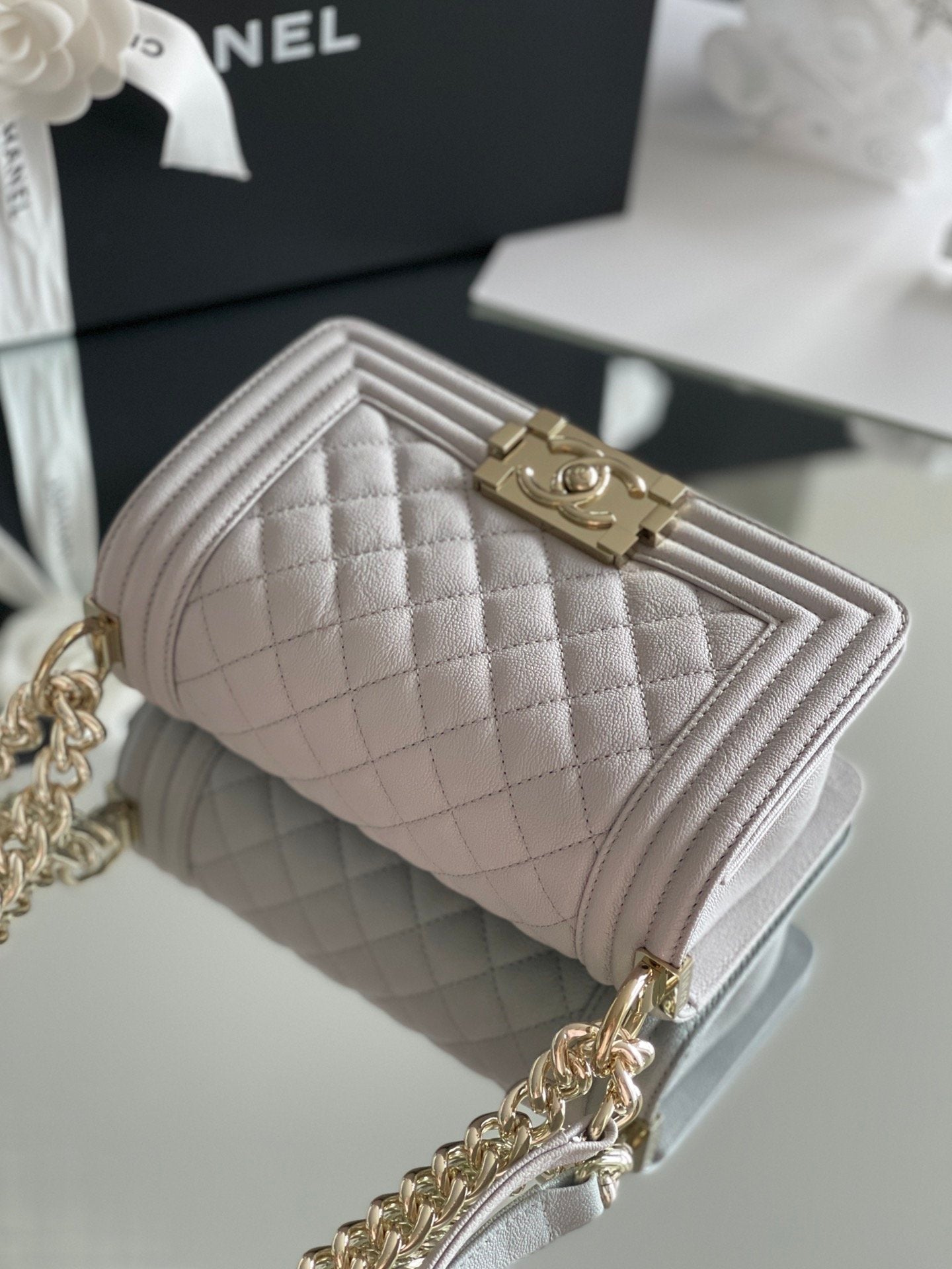 ChanelMini Classic Flapbag White For Women 15cm/5.9 in