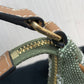 CE Ava Bag In Triomphe Canvas Green For Women 9in/23cm