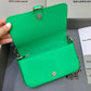 Balen Bondage Wallet With Chain Green, For Women,  Bags 8in/20cm