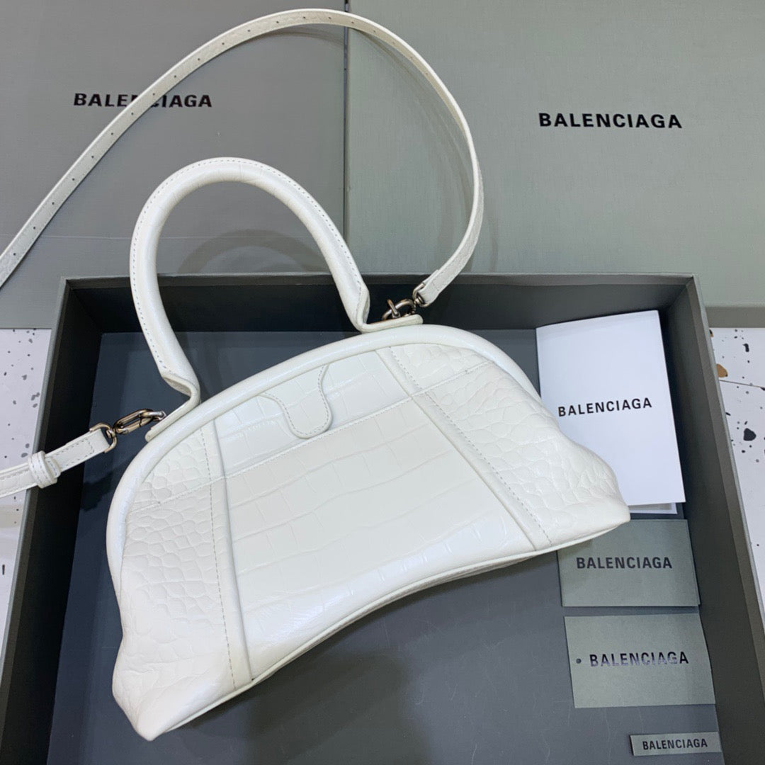 Balen Small Editor  Bag In White, For Women,  Bags 13in/33cm