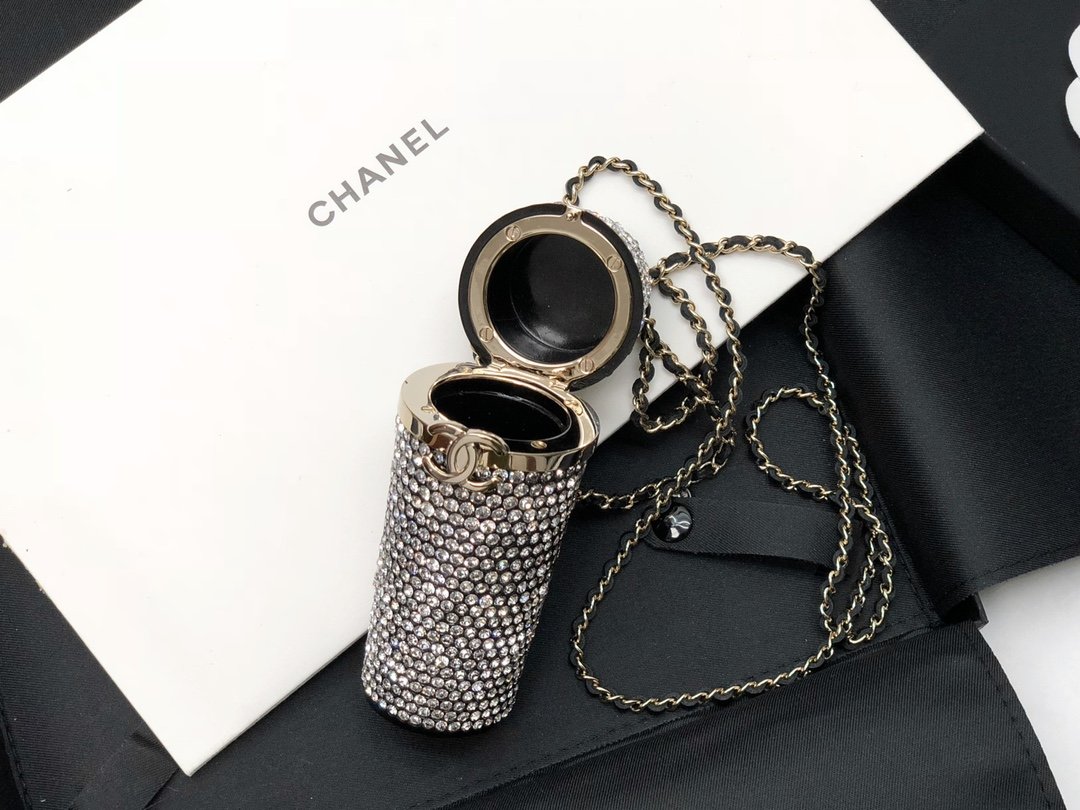 Chanel Embellished Lipstick Case Bag For Women