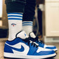 VO - AJ1 white blue lightning