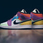 VO - AJ1 rainbow stitching