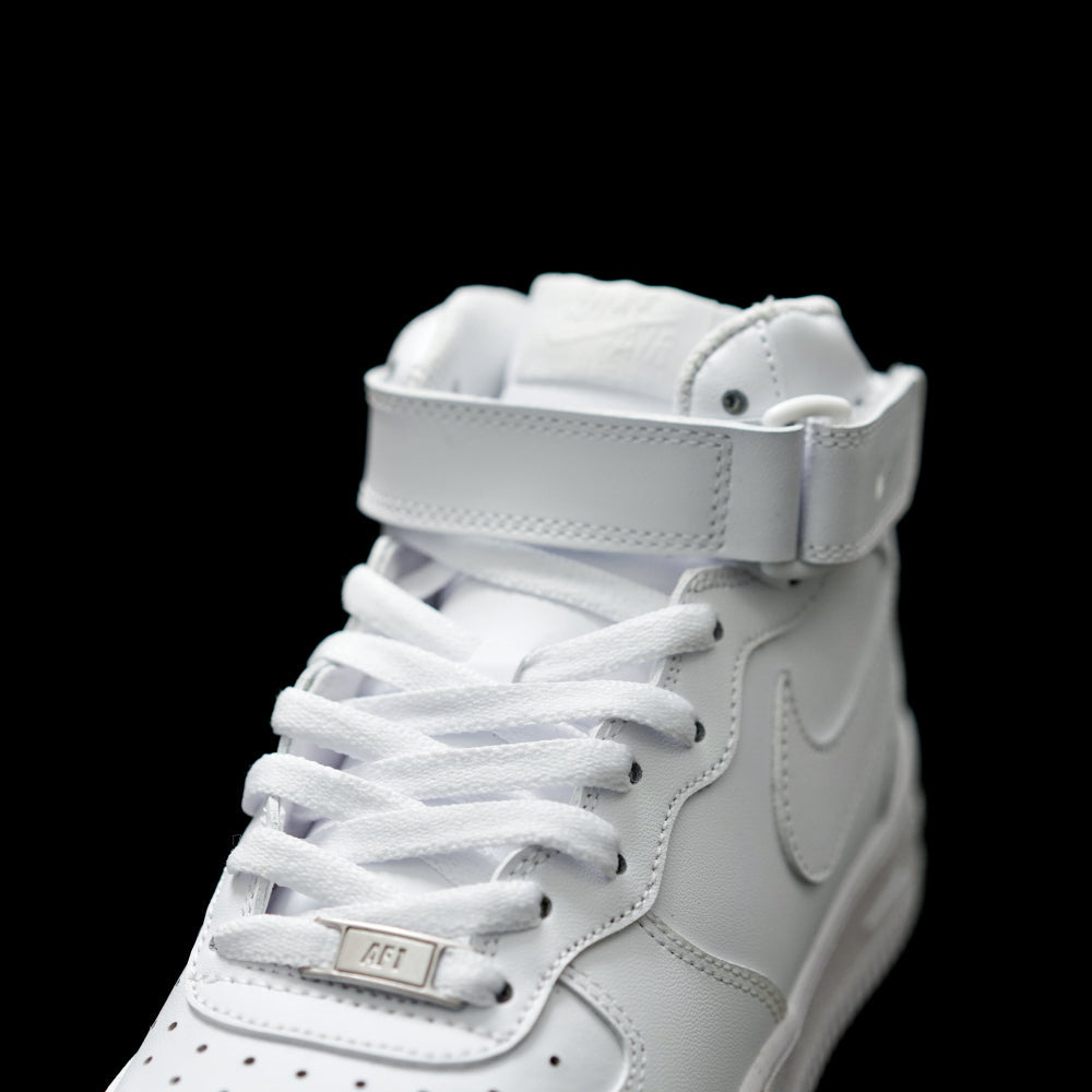 VO - AF1 pure white mid-top