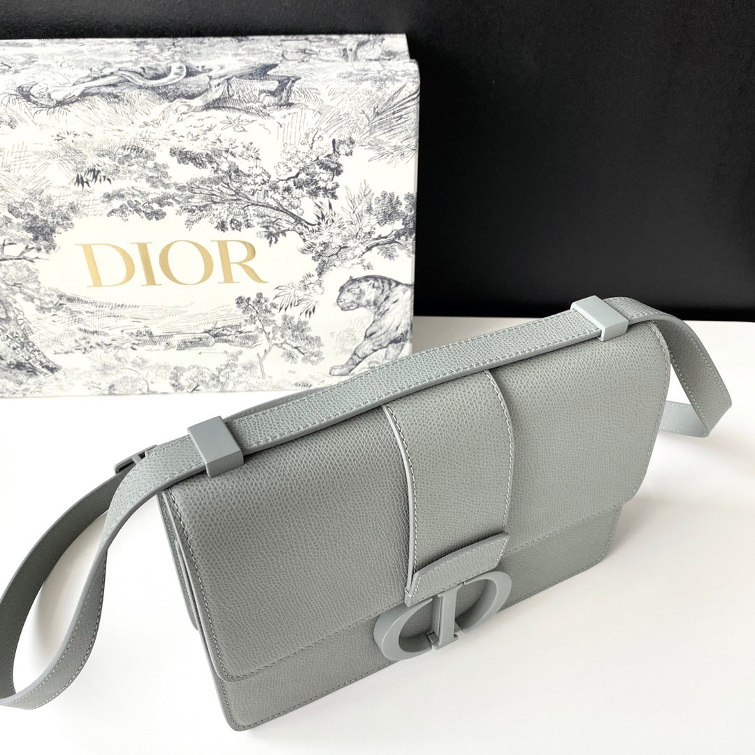 DI Azure Gray Gradient Handle Bag For Women 24cm/9.5in CD