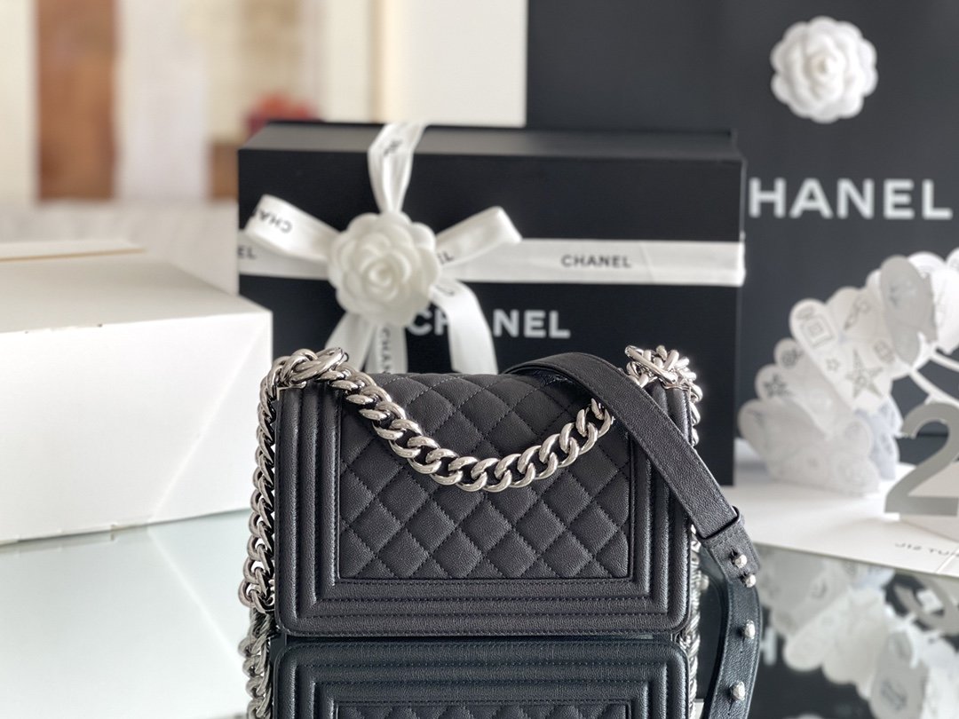 ChanelMini Classic Flapbag Black For Women 15cm/5.9 in