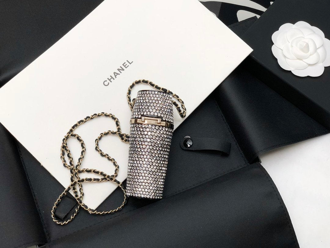 Chanel Embellished Lipstick Case Bag For Women