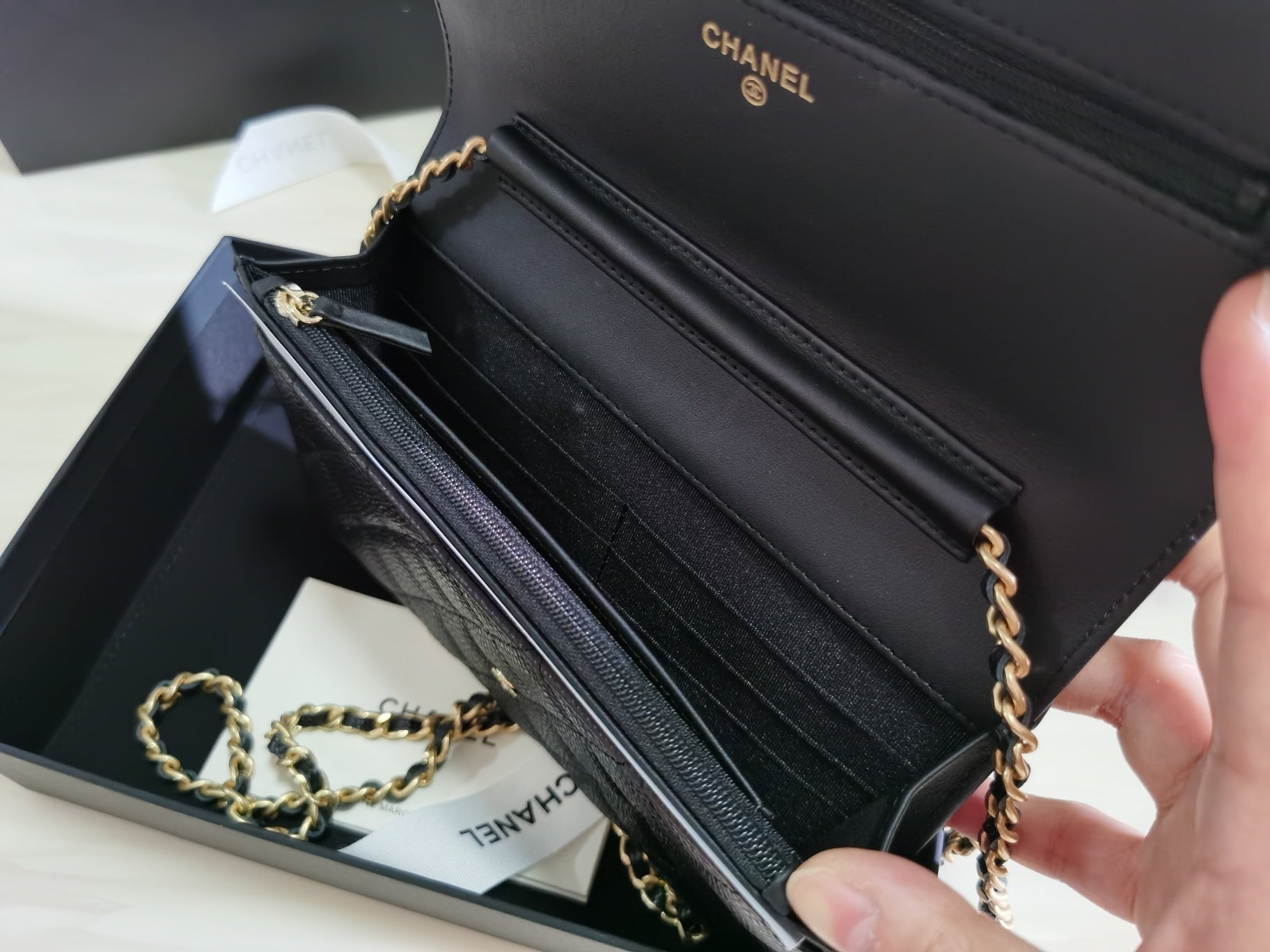 Chanel CO-CO Woc Crossbody Bag 20cm Black