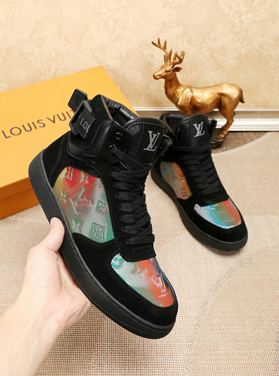 VO - LUV High Top Black Sneaker