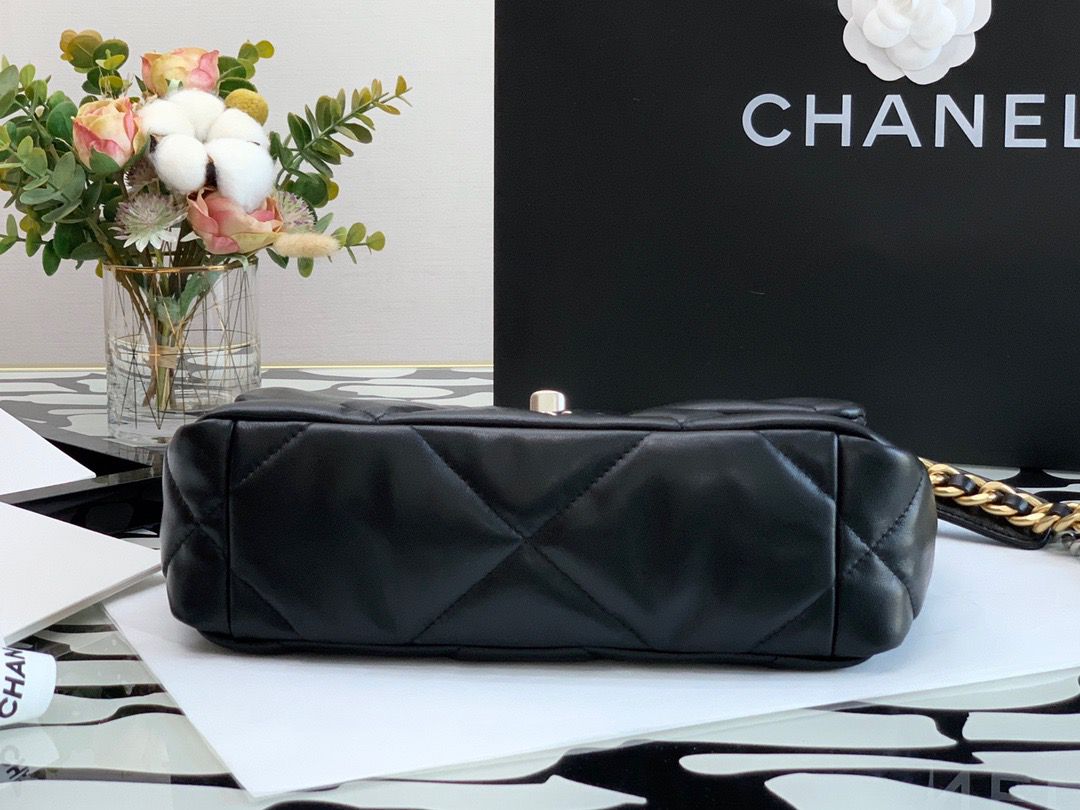 CHL Classic Flap Bag Black For Women 10.2in/26cm