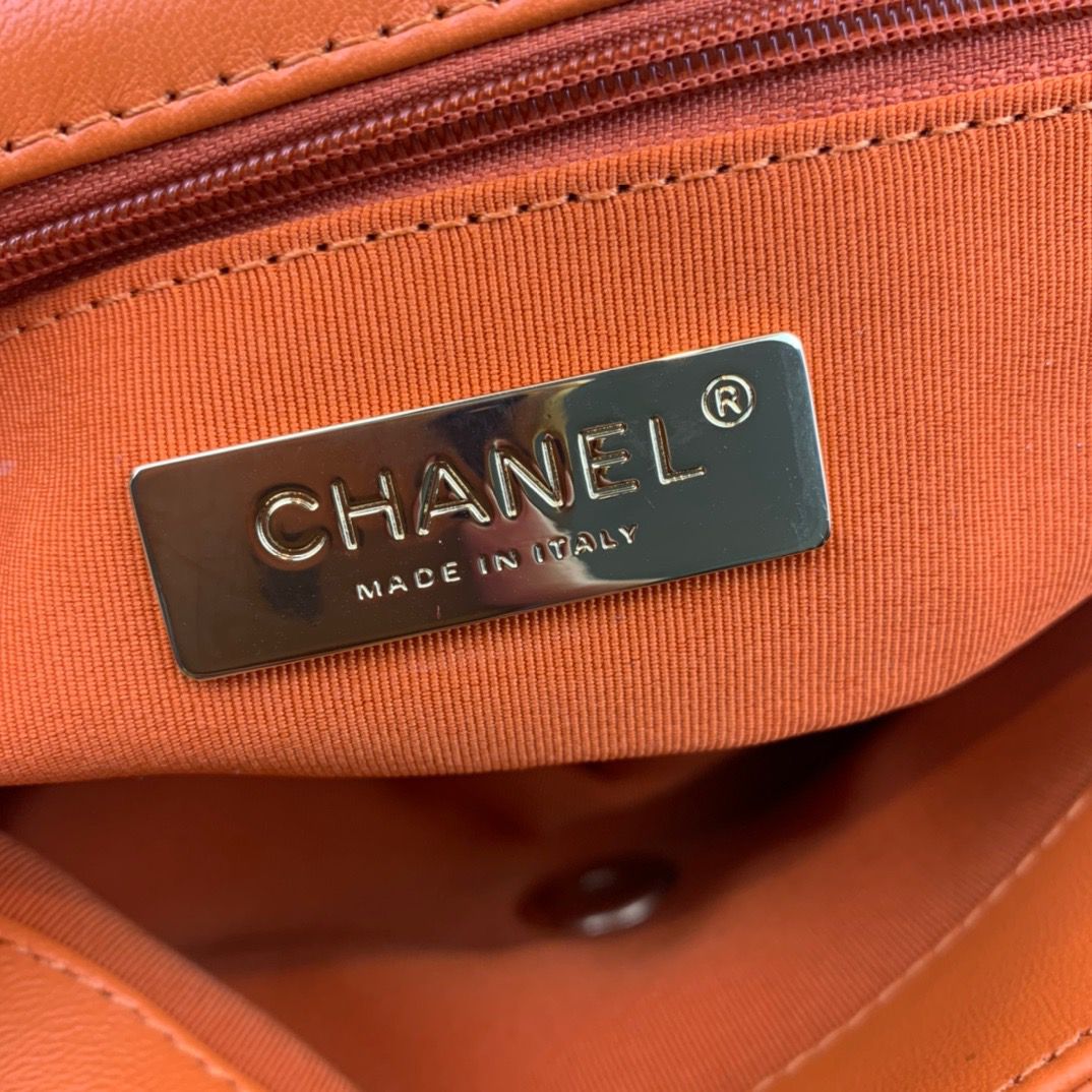 CHL 19 Handbag Orange For Women 10.1in/26cm