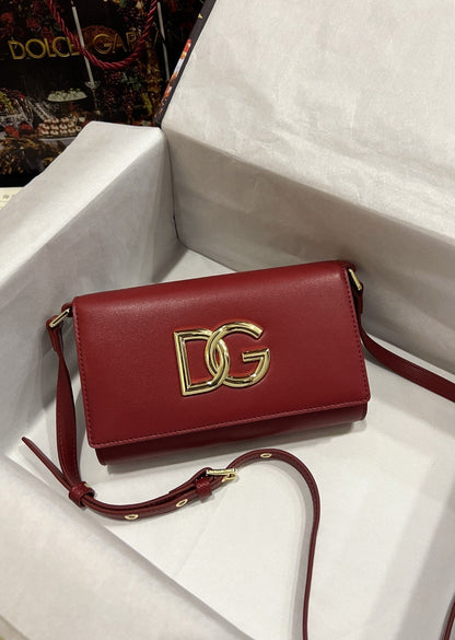 DG 3.5 Clutch Burgundy For Women 8.3in/21cm DG 