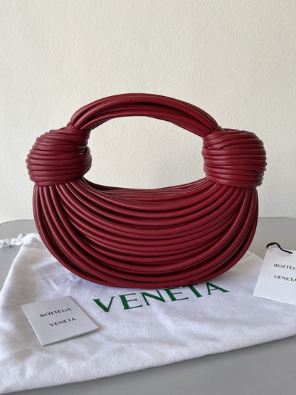 BV Double Knot Red, For Women, Bags 9.8in/25cm