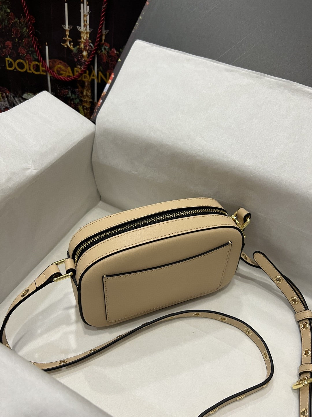 DG Crossbody 3.5 Bag Beige For Women 7.5in/19cm DG BB7095AW57680404