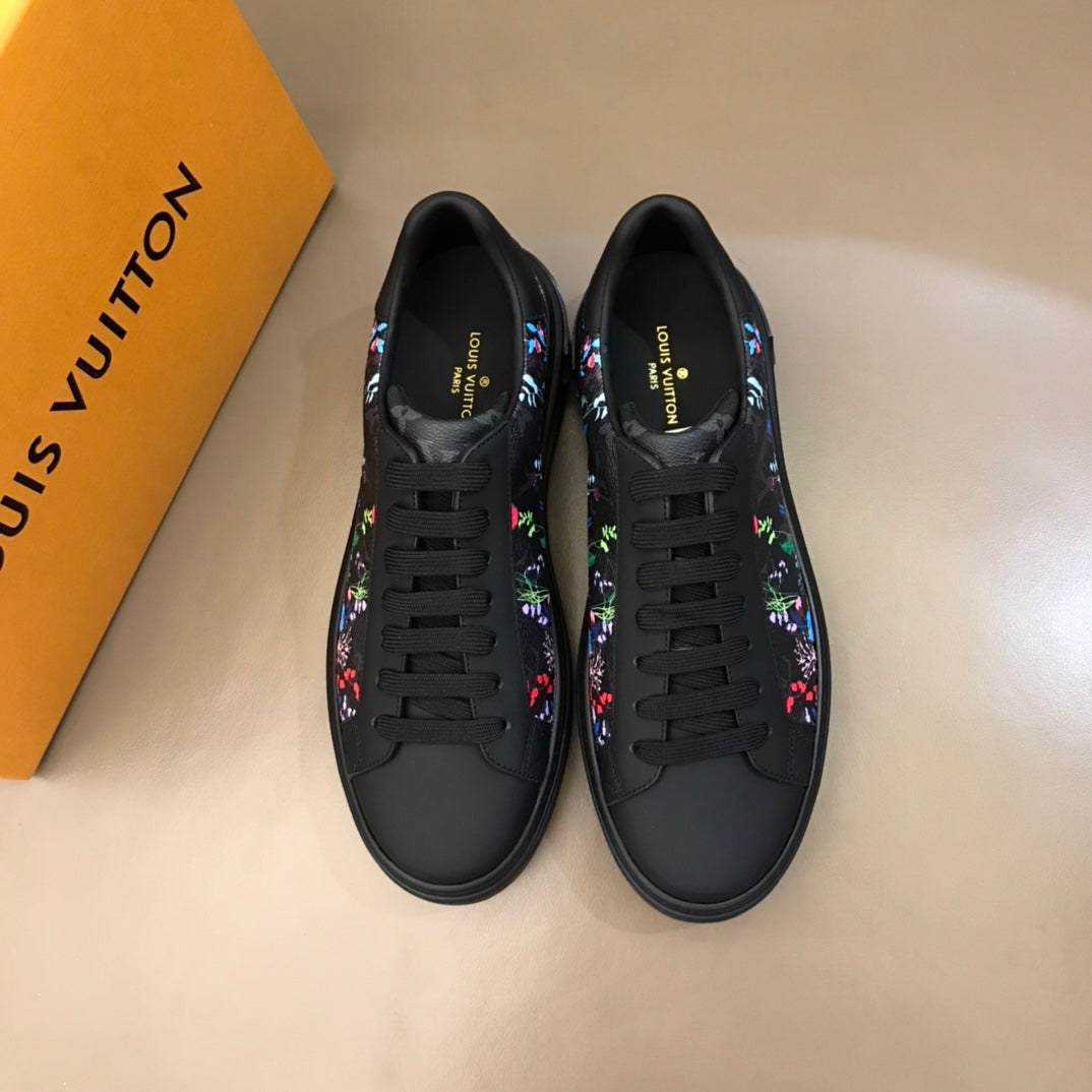 VO - LUV  Time Out Black Yellow Sneaker