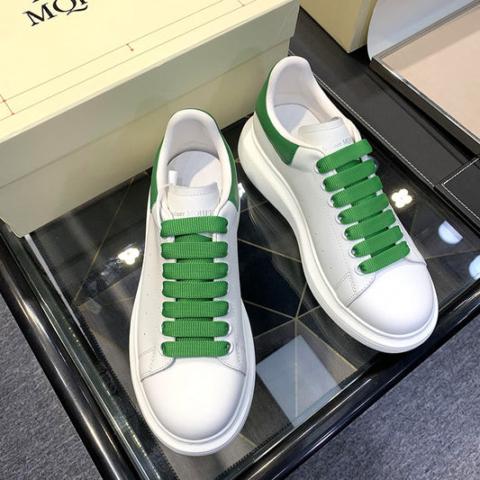 Alexander McQueen Oversized Sneaker White/Green For Men