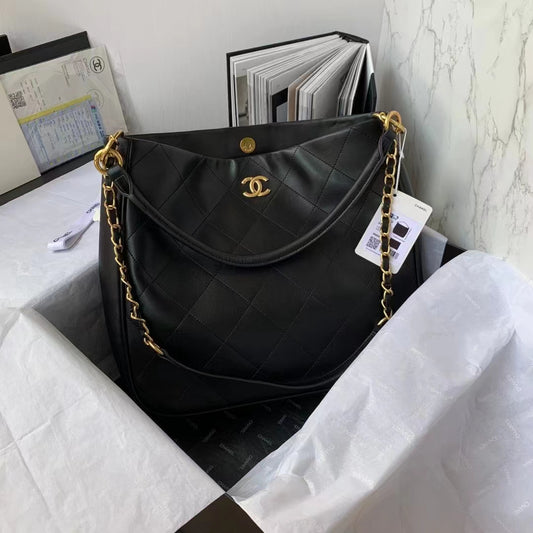 ChanelShopping Bags Black For Women, Women&#8217;s Bags 13in/30.5cm