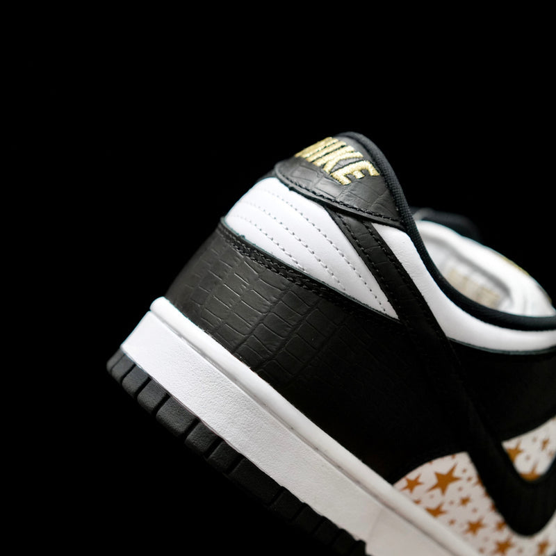 VO -SUP x DUNK black and white gold